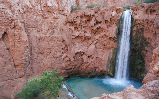 Обои картинки фото природа, водопады