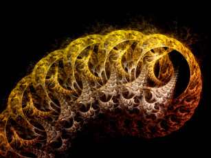 Картинка 3д графика fractal фракталы узор