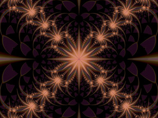 Картинка 3д графика fractal фракталы узор тёмный