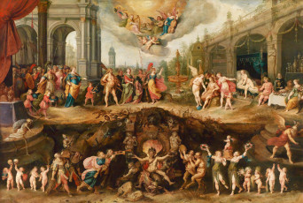 Картинка frans ii francken рисованные боги