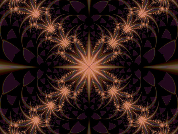 Обои картинки фото 3д, графика, fractal, фракталы, узор, тёмный