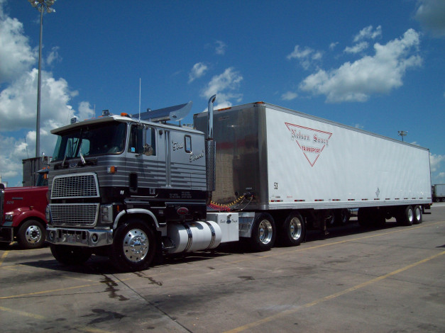 Обои картинки фото автомобили, ford, trucks, фура