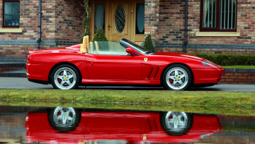 Картинка ferrari 550 автомобили италия спортивные гоночные s p a