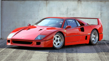 Картинка ferrari f40 автомобили италия спортивные гоночные s p a