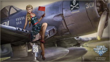 Картинка видео+игры world+of+warplanes модель онлайн world игра warplanes of девушка симулятор арт