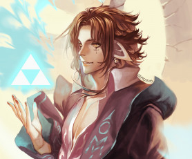 Картинка разное арты арт парень ушки взгляд