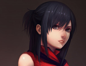 Картинка разное арты девушка арт портрет