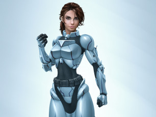 Картинка фэнтези девушки арт фон девушка броне-костюм