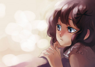 Картинка аниме unknown +другое девочка арт большие глаза