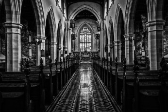 Картинка интерьер убранство +роспись+храма потолок церковь