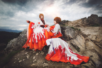 Картинка разное cosplay+ косплей арт пара