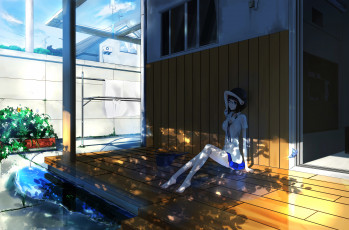 Картинка аниме kikivi+ artbook девушка арт kikivi