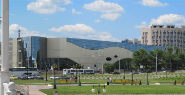 Картинка города -+здания +дома комплекс автоцентр