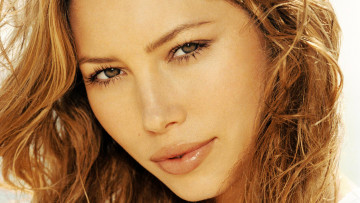 Картинка девушки jessica+biel взгляд улыбка лицо актриса джессика байел