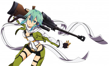 Картинка аниме sword+art+online оружие сион арт фон