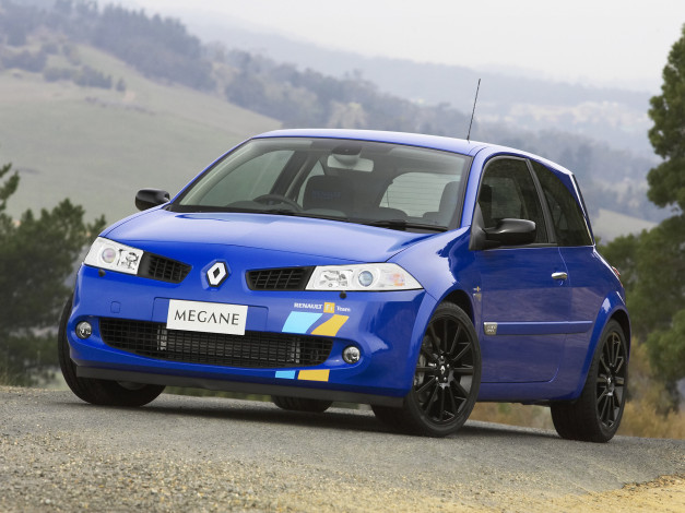 Обои картинки фото автомобили, renault, megane, sport, au-spec
