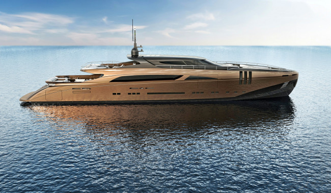 Обои картинки фото belafonte  50m superyacht, корабли, 3d, суперяхта