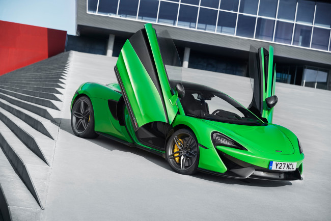 Обои картинки фото автомобили, mclaren, 570s, 2015г, us-spec, coupе