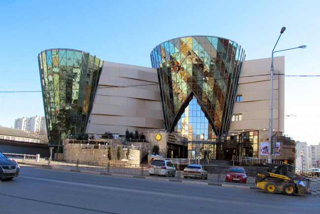 Обои картинки фото города, - здания,  дома, авангард, филармония, белгород