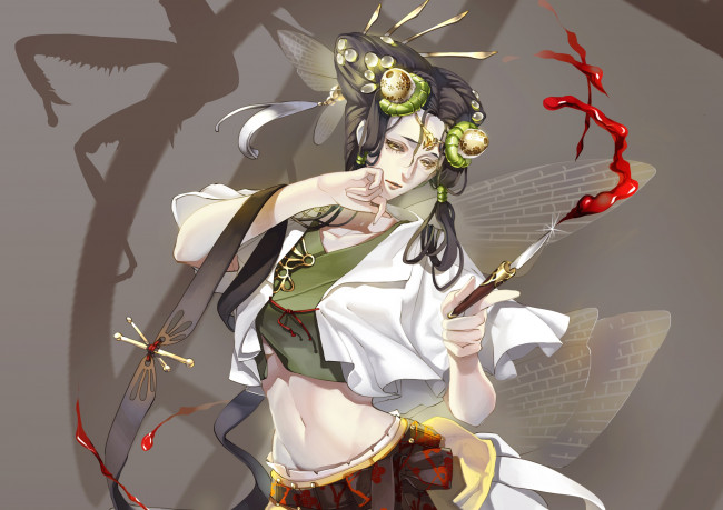 Обои картинки фото разное, арты, девушка, арт, фон