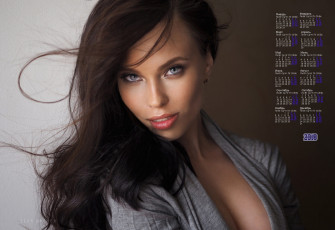 Картинка календари девушки лицо взгляд