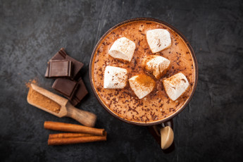 Картинка еда кофе +кофейные+зёрна какао корица шоколад напиток