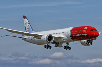 Картинка boeing+787-9 авиация пассажирские+самолёты авиалайнер