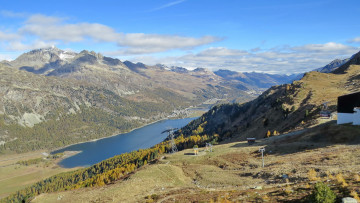 Картинка природа горы облака