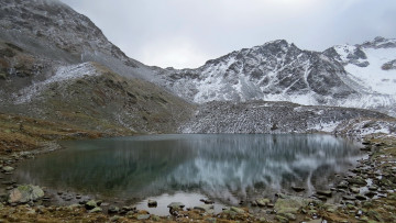 Картинка природа реки озера облака горы