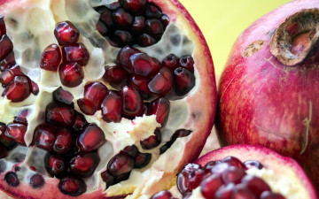 Картинка еда гранат зерна макро