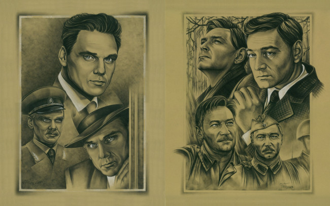 Обои картинки фото рисованное, кино, графика, наше, советское