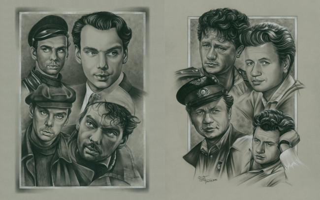 Обои картинки фото рисованное, кино, советское, графика, наше