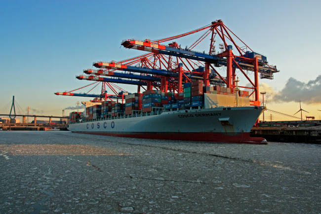 Обои картинки фото корабли, грузовые суда, контейнеровоз