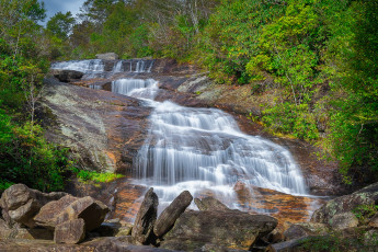 Картинка природа водопады простор