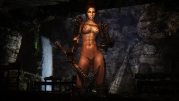 Картинка 3д+графика фантазия+ fantasy девушка взгляд фон