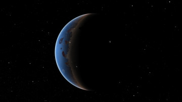 Картинка космос арт звезды галактики вселенная планета