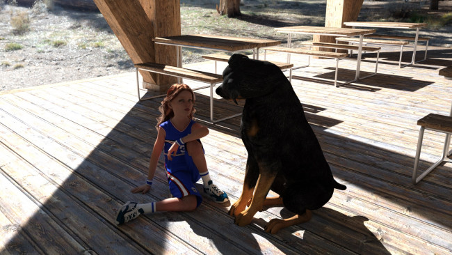 Обои картинки фото 3д графика, люди и животные , people and animals, девушка, взгляд, фон