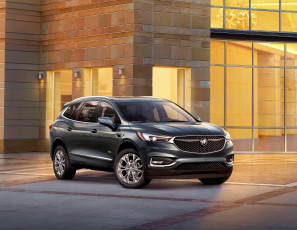 Картинка buick+enclave автомобили buick бьюик темный здание