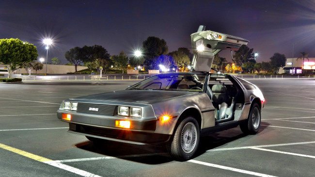 Обои картинки фото автомобили, dmc, delorean