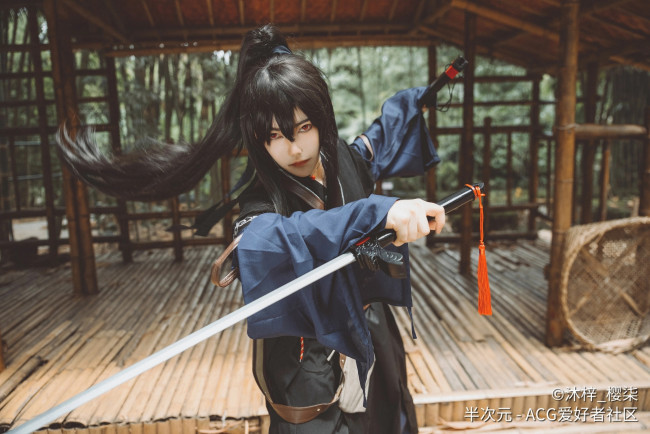 Обои картинки фото сюэ ян, девушки, - креатив,  косплей, косплей, сюэ, ян, зелень, магистр, дьявольского, культа