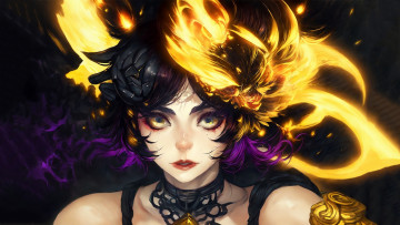 Картинка фэнтези девушки нейросети графика нейроарт ai art нейронные сети рисунки нейро искусство