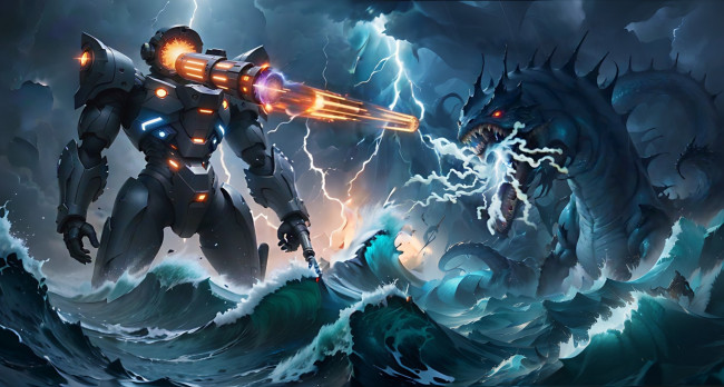 Обои картинки фото фэнтези, роботы,  киборги,  механизмы, нейросети, графика, нейроарт, ai, art, нейронные, сети, рисунки, нейро, искусство