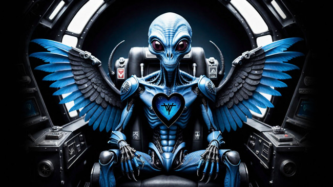 Обои картинки фото фэнтези, существа, нейросети, графика, нейроарт, ai, art, нейронные, сети, рисунки, нейро, искусство