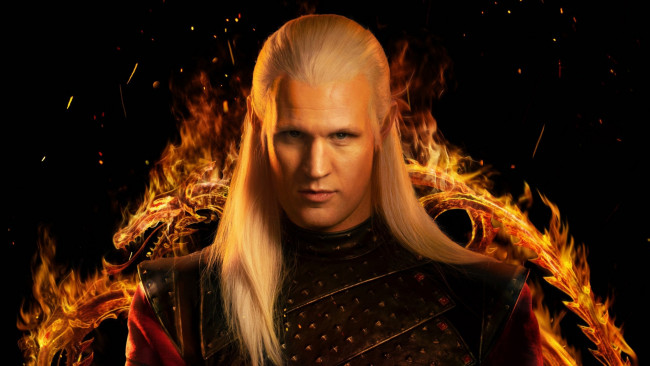 Обои картинки фото кино фильмы, house of the dragon , сериал, matt, smith, daemon, targaryen