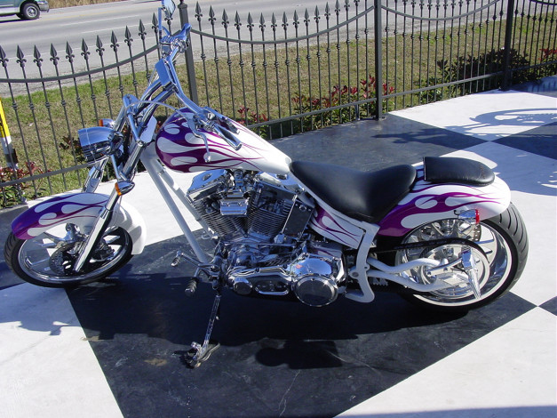 Обои картинки фото мотоциклы, customs