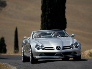 Картинка 1999 mercedes benz vision slr roadster автомобили