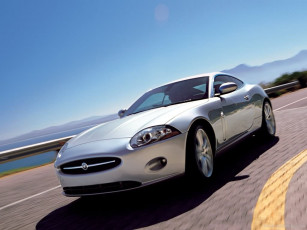 Картинка jaguar xk 2007 автомобили