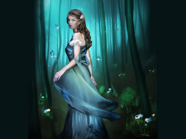 Обои картинки фото anarasha, фэнтези, девушки