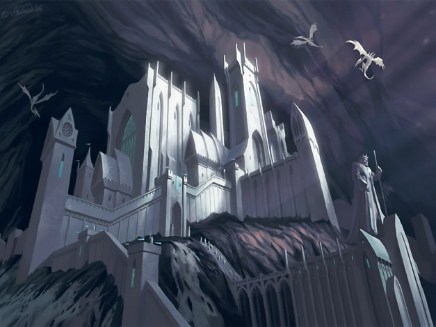 Обои картинки фото фэнтези, замки