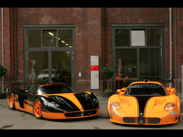 Обои картинки фото maserati, mc12, corsa, автомобили